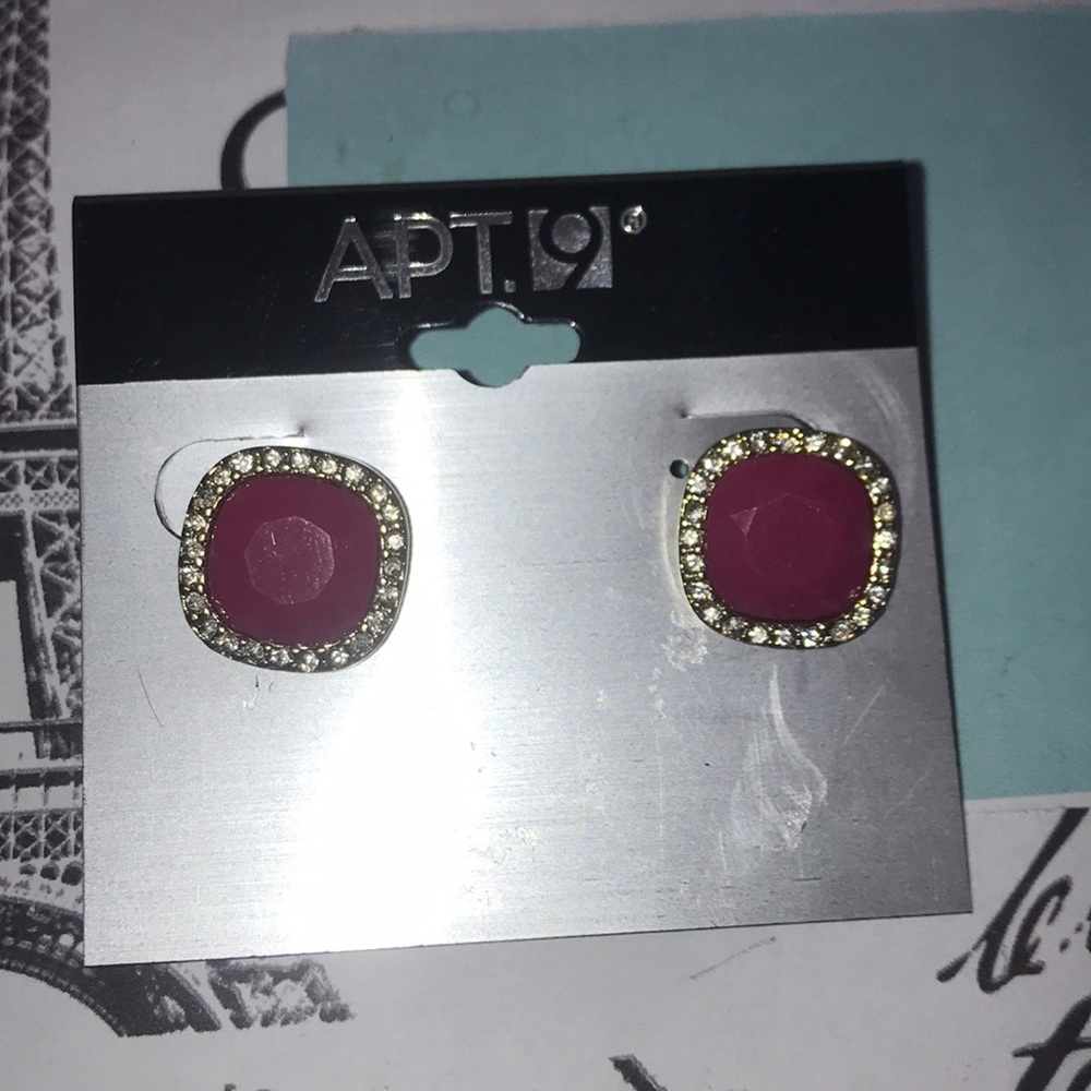 Apt. 9 Pink Earrings